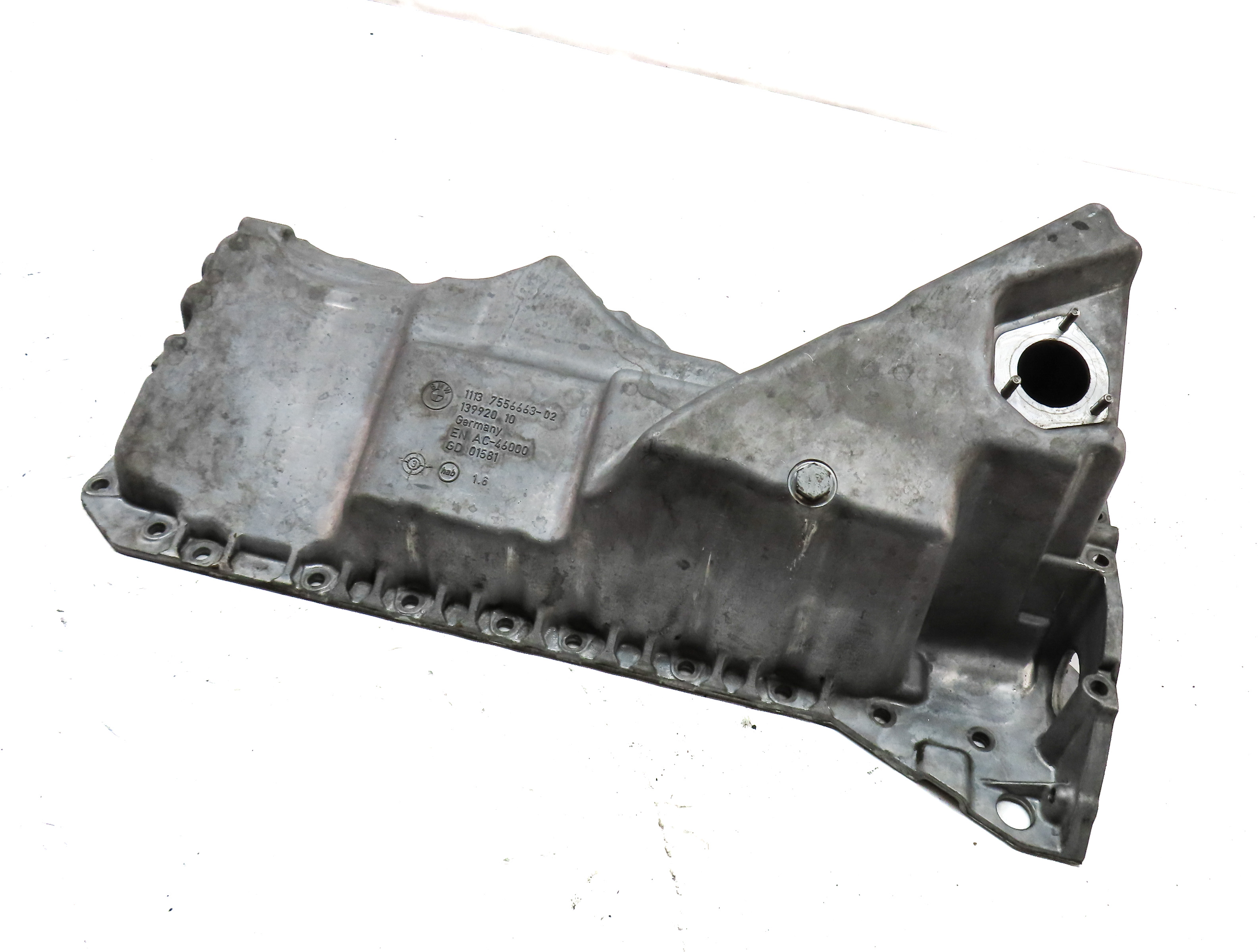 10-19 BMW 535i 535iGT 640i 740i F01 F06 F07 F10 RWD 3.0L N54 N55 ENGINE OIL PAN — exact item pictured